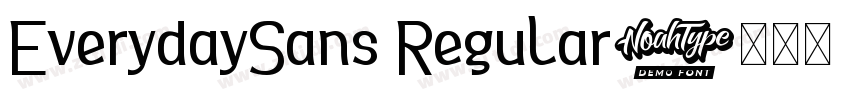 EverydaySans Regular字体转换